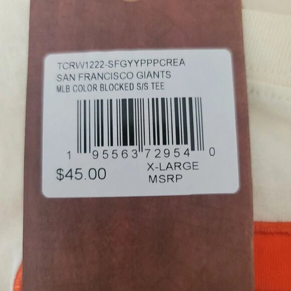 Mitchell & Ness San Francisco Giants New MLB Baseball Shirt - Picture 8 of 11